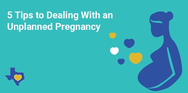 Tips for dealing with an unwanted pregnancy.