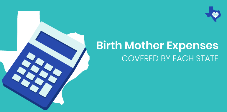 birth mother expenses by state