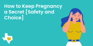 how to keep pregnancy a secret